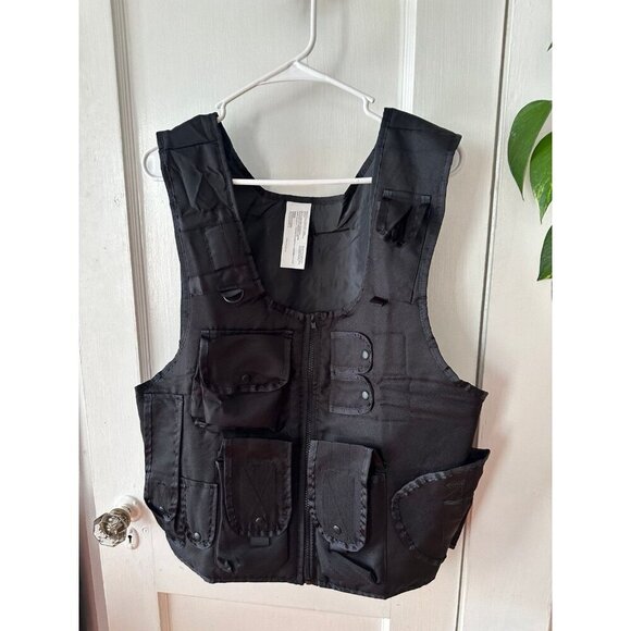 Adult size Large SWAT Cop Halloween costume vest - Picture 2 of 7